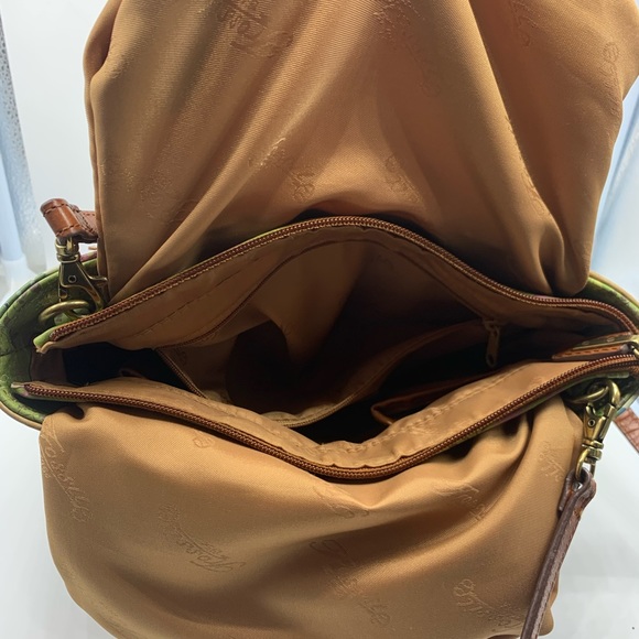 FOSSIL 75082 Key 1954 patchwork leather crossbody - Picture 16 of 16